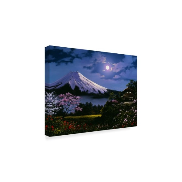 Anthony Casay 'Mountain Scene 10' Canvas Art,14x19